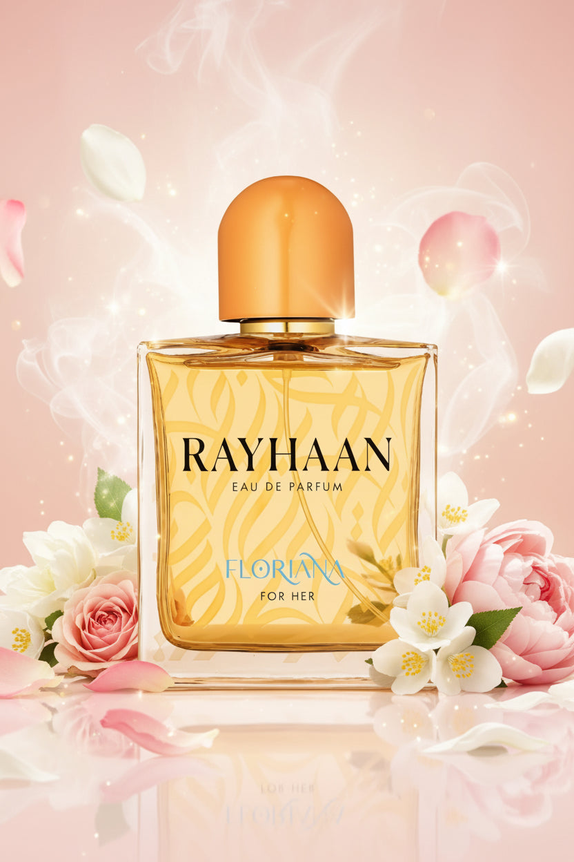 Rayhaan Floriana for her 100ml EDP