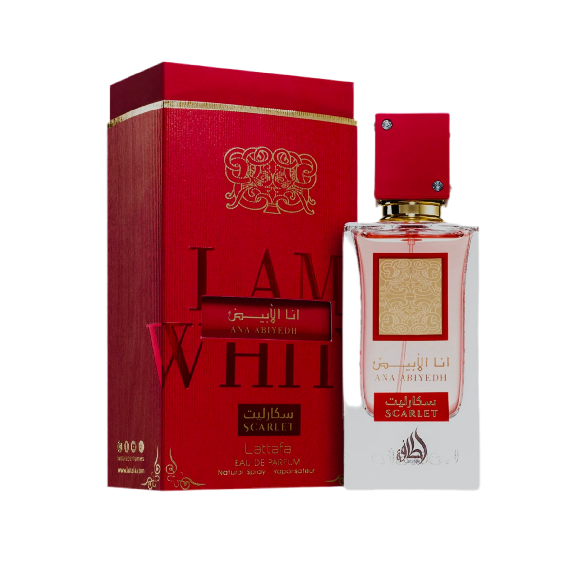 Lattafa Ana Abiyedh Scarlet 60ml EDP