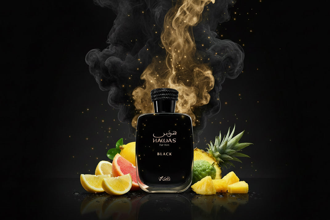 Rasasi Hawas Black for him 100ml EDP.