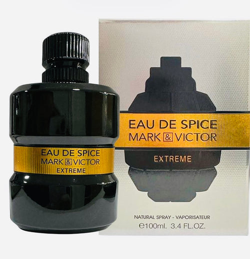 Eau de spice Extrem Fragrense wordt 100ml Mark & Victor