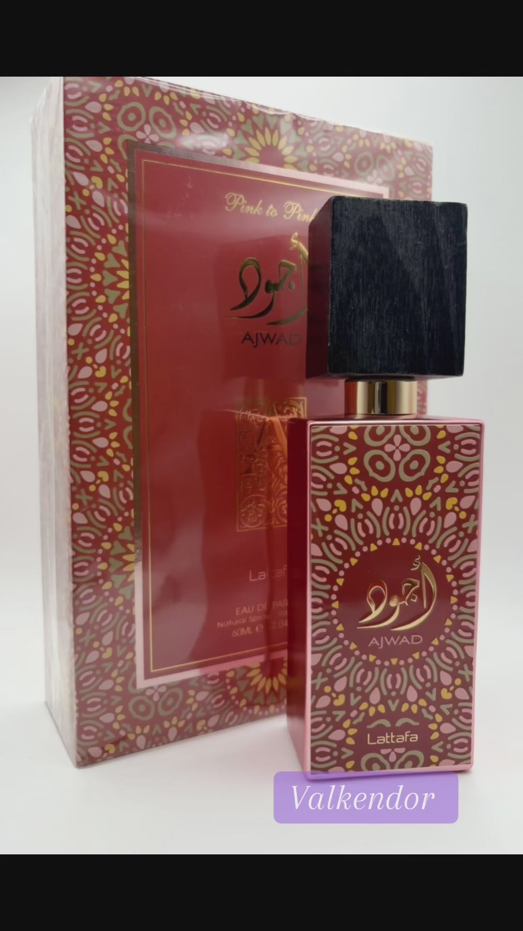 Lattafa AJWAT pink to pink 60ml